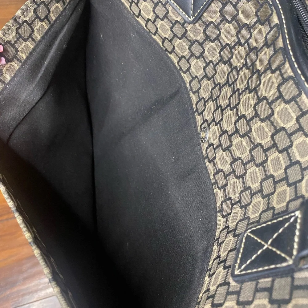 Nine West Black and Tan Laptop Bag